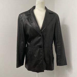 100% leather Kenneth Cole reaction jacket